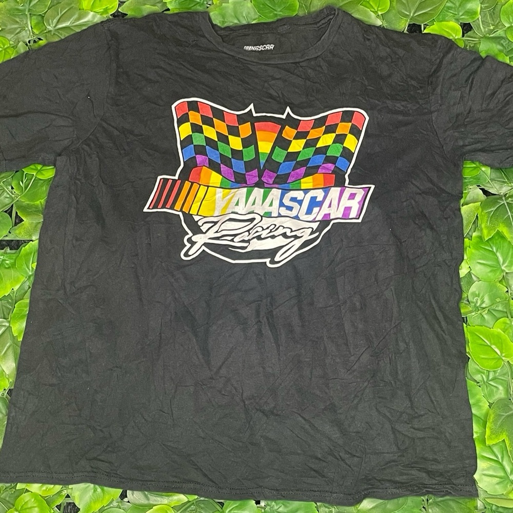 NASCAR “Yaaascar” Black Tee
